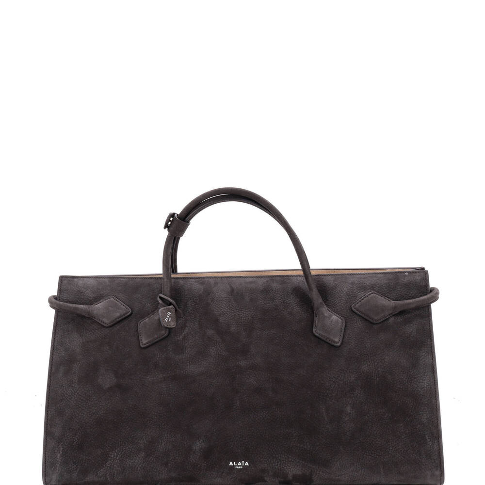 Alaia Le Teckel Tote Suede